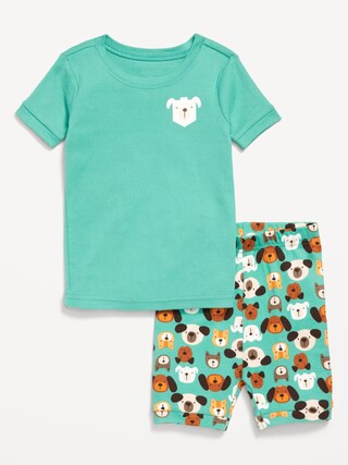 Snug-Fit Graphic Pajama Set for Toddler & Baby | Old Navy (US)