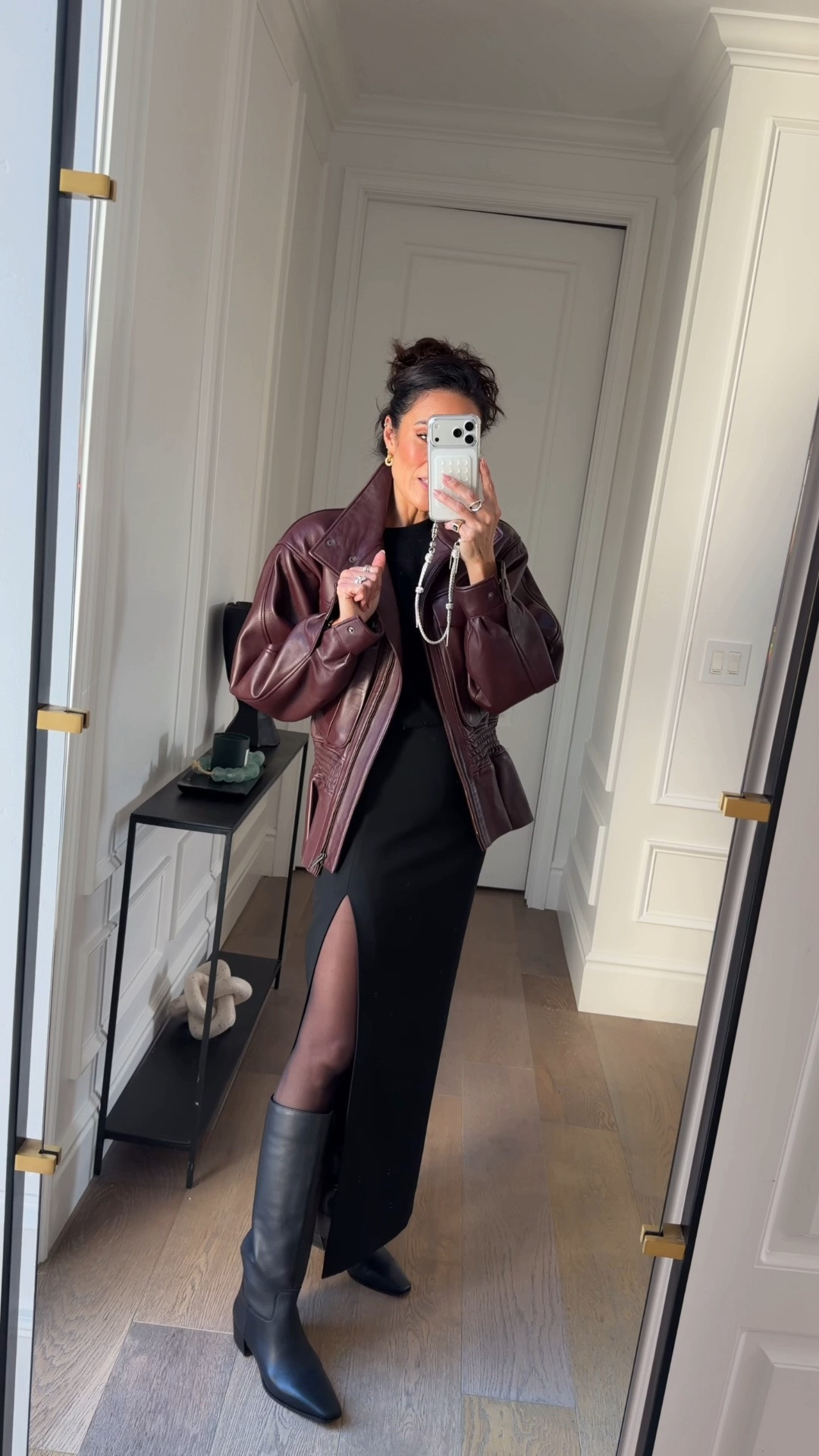 My favorite way to style a flat boot! This Pavla @vincecamuto comes in 4 colors and 4 calf widths and even a bootie version! Their Boot Shop is now open with tons of perfect options for fall boot season, linking more favorites! #vincecamutopartner #ad

#LTKSeasonal #LTKOver40