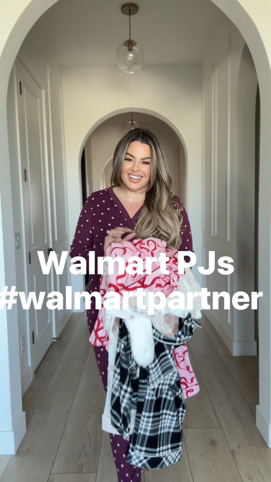 @walmartstyle #walmartpartner #walmartstyle 

Walmart is my go to place for pjs. Every season I like to do a restock on my sets. These are perfect for gifting to any of the ladies in your life. Some come with matching socks too🥰 

I did a size xl in all but the waist was big on me just a heads up. I could have def done a L . 
