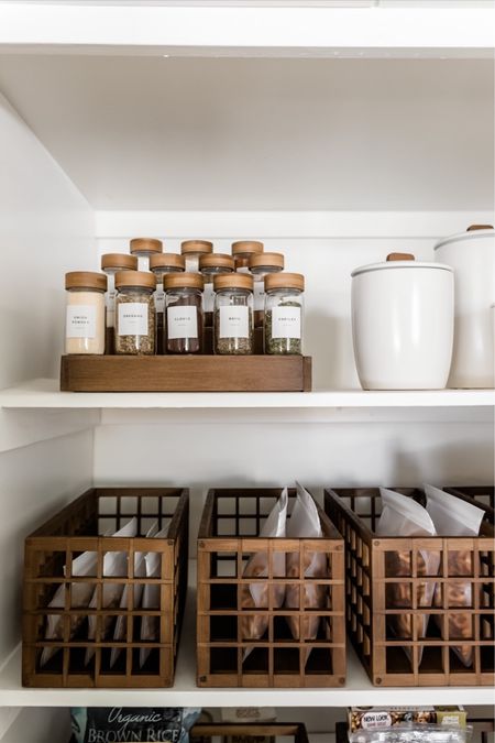 A few of my favorite pantry storage essentials! I haven’t had any issues with the labels sticking to the jars by the way and I’ve had them for a year! 

Also linked some similar Amazon canisters and spice jars that come with the jar and labels! 

#LTKSeasonal #LTKhome #LTKunder100