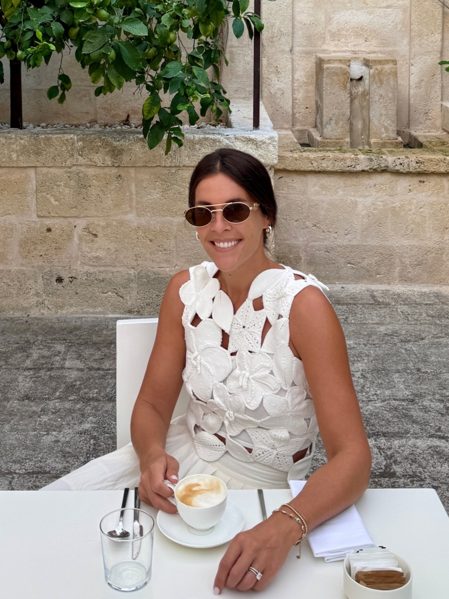 Summer brunch in Italy from last year. Love this @cultgaia top!

#LTKdayinmylife #LTKgrwm #LTKWedding