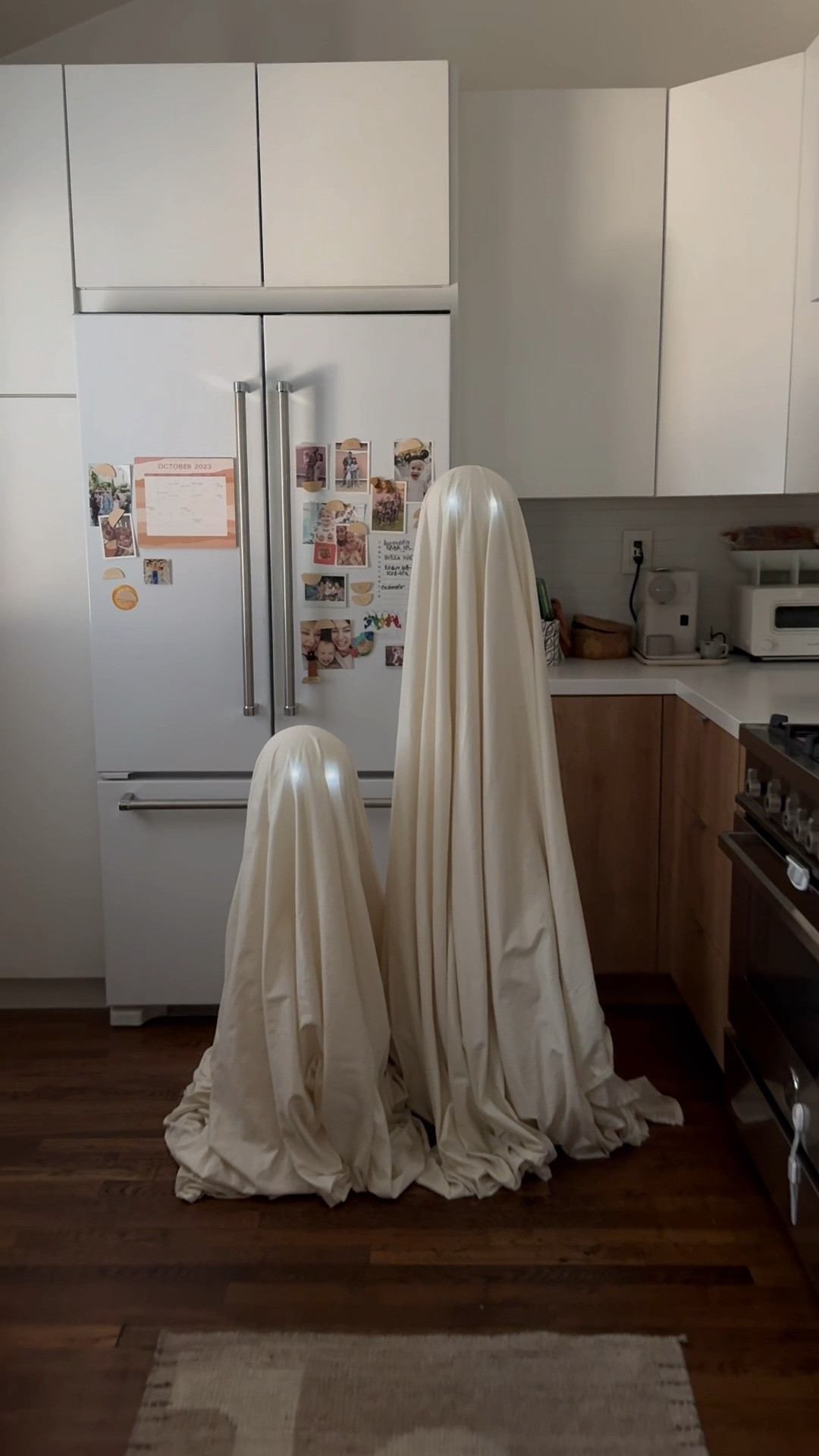 tomato cage ghosts with glowing eyes!!! 

#LTKHalloween #LTKParties #LTKSeasonal