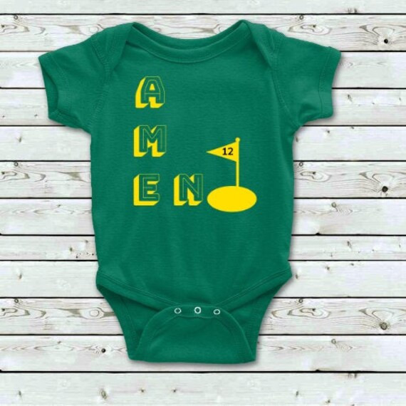 Amen Corner Baby Shirt - Augusta Golf Baby Shirt - Golf Baby Outfit - Augusta T Shirt For Babies ... | Etsy (US)