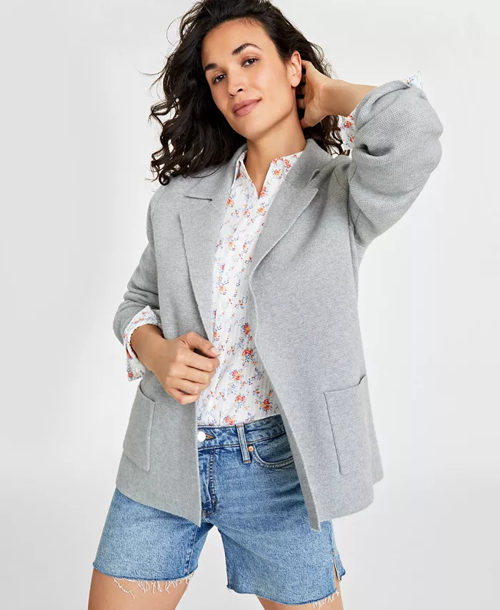 Women's Sweater Blazer, Created for Macy's | Macy's Canada