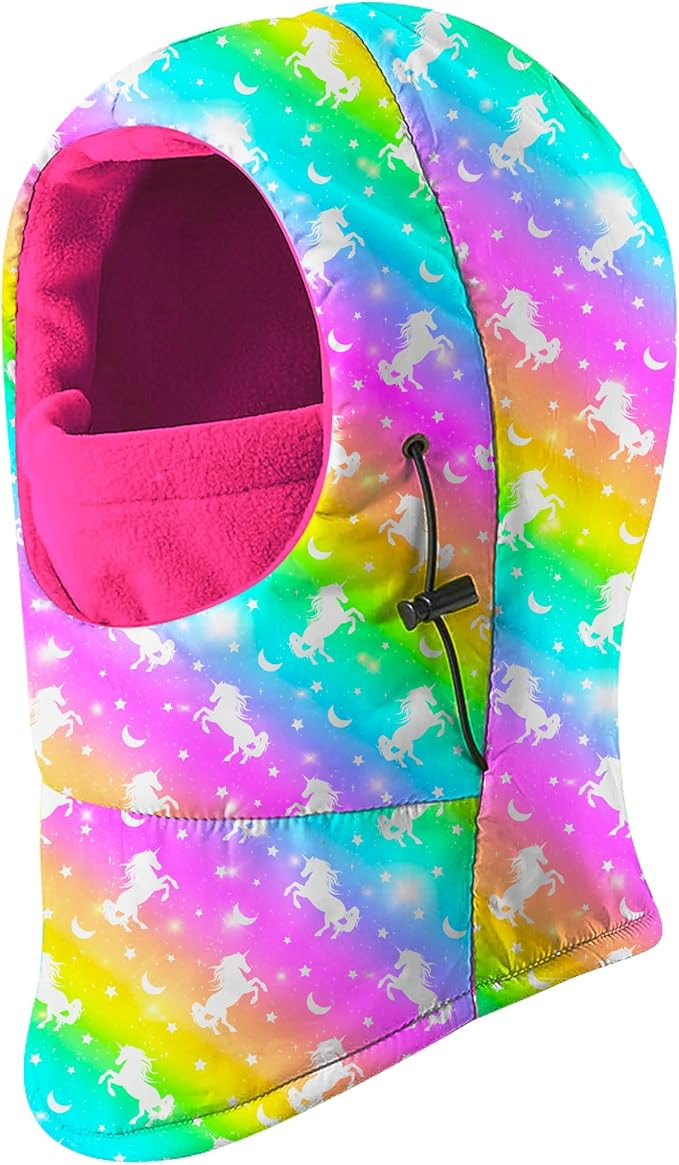 Kids Winter Windproof Hat, Unisex Children Heavyweight Balaclava for Kids, Ski Mask with Thick Wa... | Amazon (US)