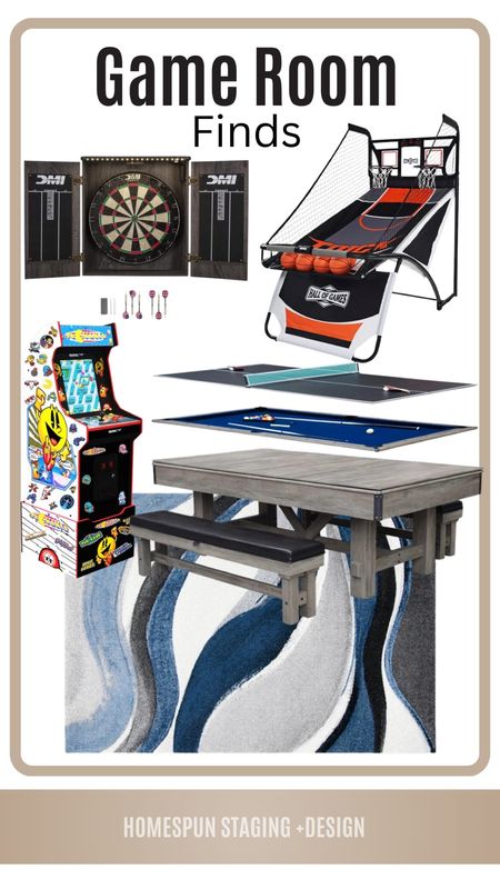 Want to elevate your space or just create an enjoyable place for the kids. Here are some inspiring finds to help you. 🎯🏓🎱🎲🧩

#LTKsalealert #LTKparties #LTKhome