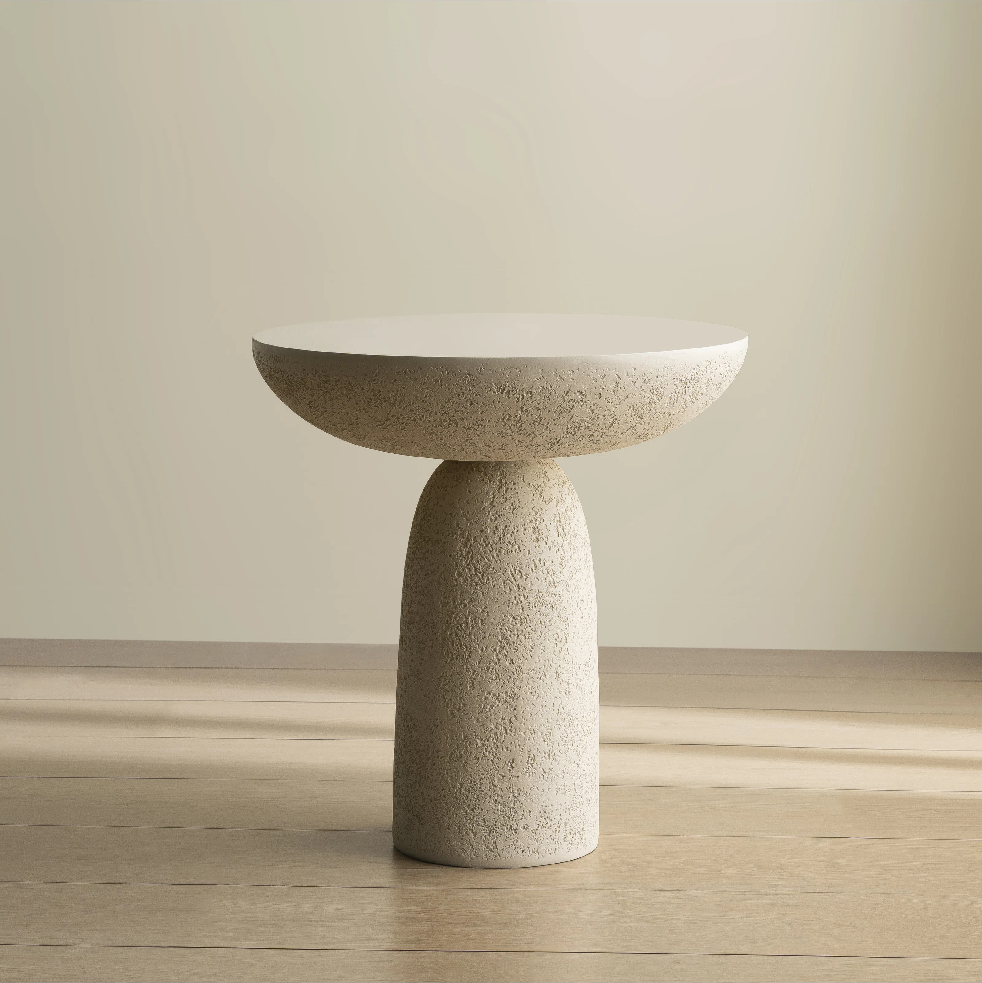 23in Fiberglass Mushroom-Shaped Accent Table | Wayfair North America