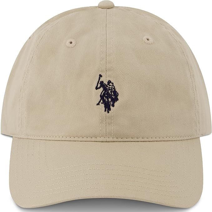 U.S. Polo Assn. Small Polo Pony Logo Baseball Hat, 100% Cotton, Adjustable Cap | Amazon (US)