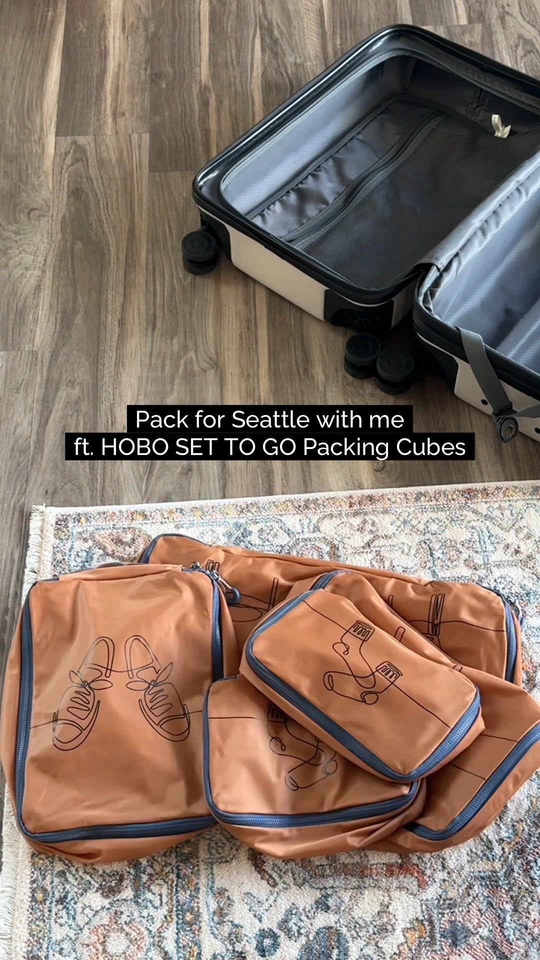 packing cubes from HOBO Bags #hobobags #packingcubes #travel #packing 