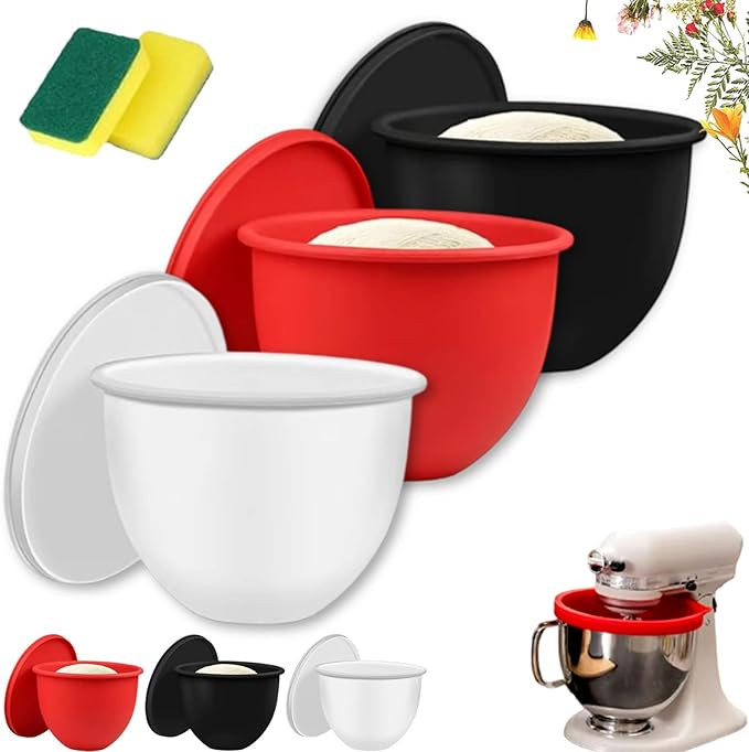 Silicone Stand Mixer Bowl Liners, Silicone Liners for Kitchen Tilt-Head 5 Qt Mixers – Kitchen M... | Amazon (US)