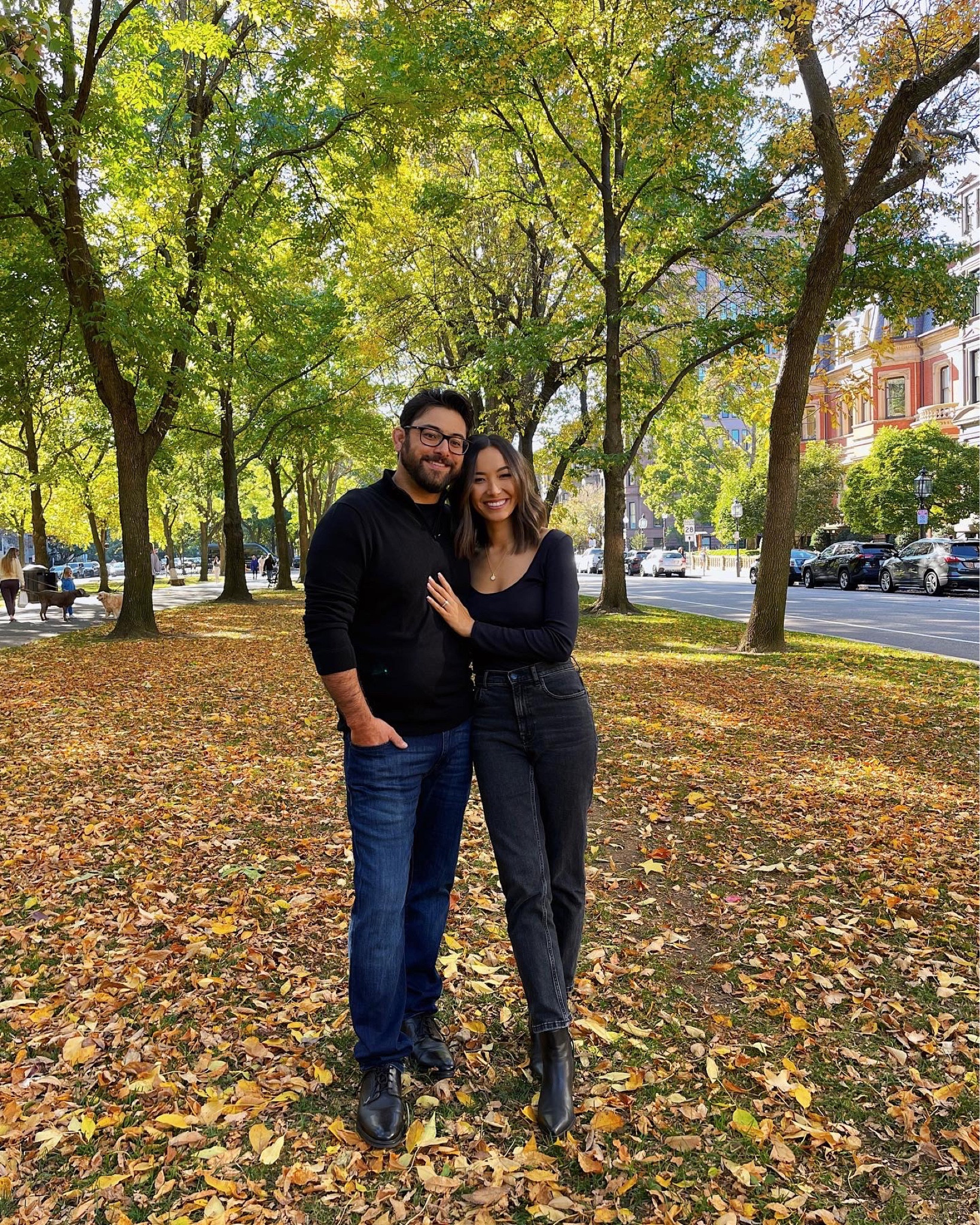 Engagement shoot/couple outfits 
Nordstrom washable sweater - on sale 
Boots on sale 

#LTKstyletip #LTKHoliday #LTKsalealert