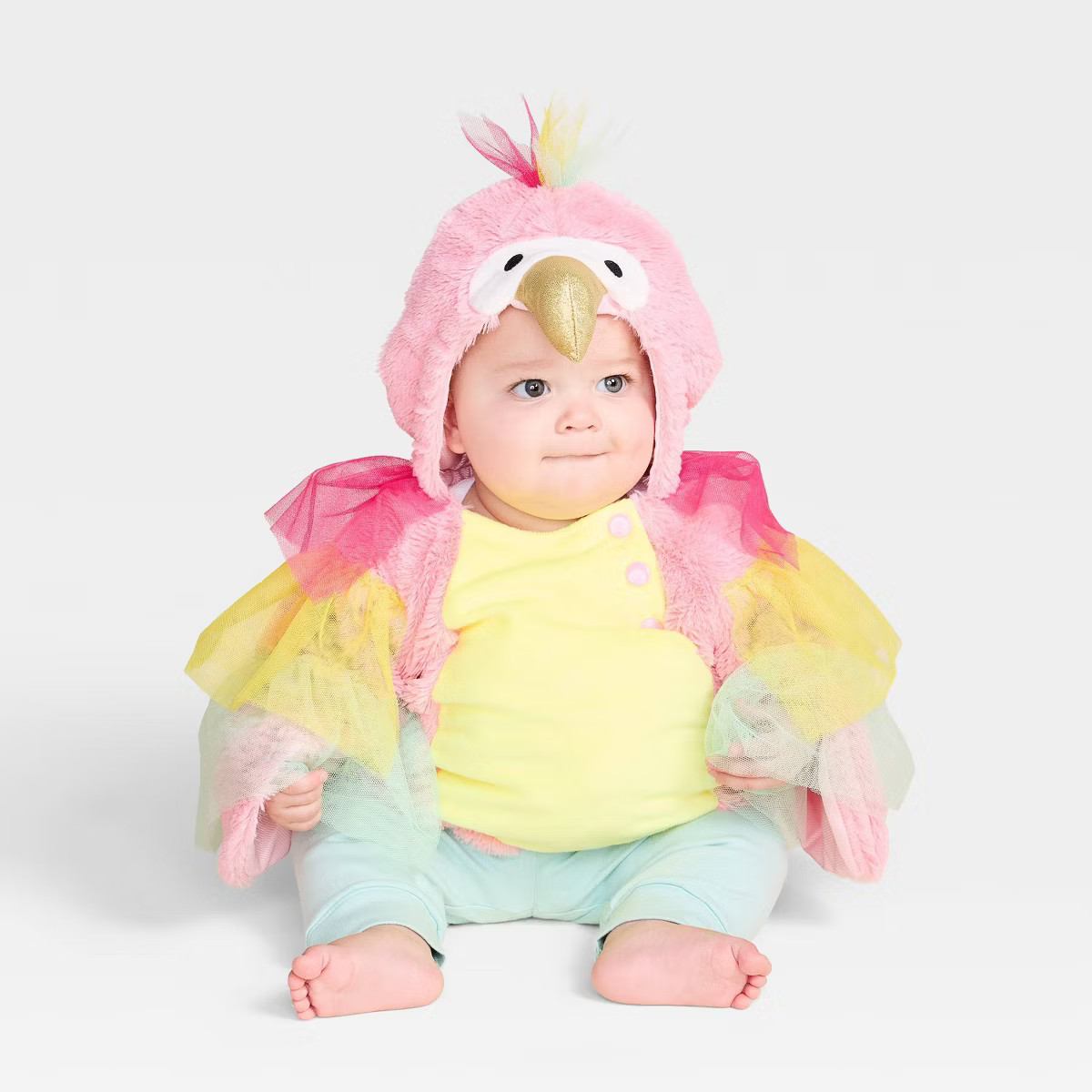 Infant and Toddler Parrot Halloween Costume Pullover - Hyde and EEK! Boutique™ Pink | Target