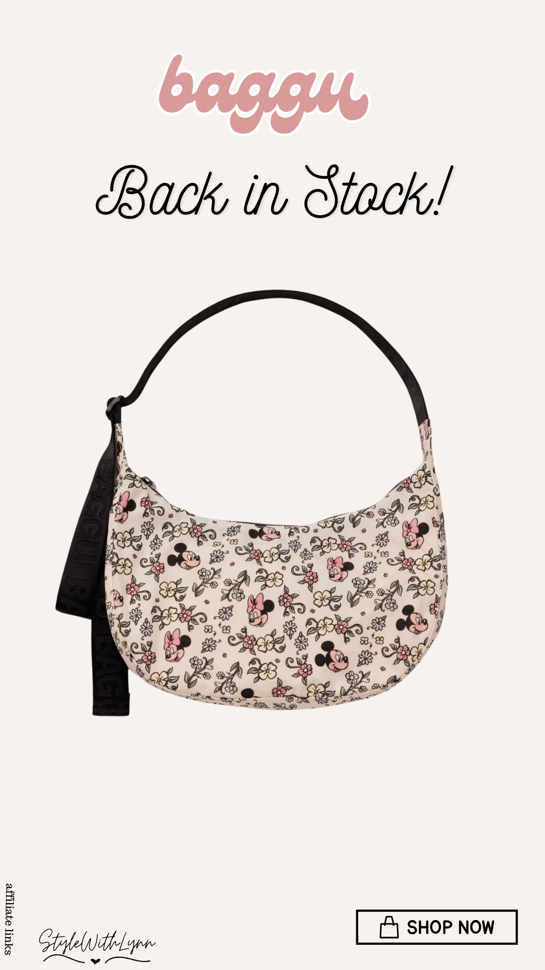IT'S BACK! 🙌🏼

The Minnie Mouse BAGGU everyone’s been waiting for is finally back in stock! ✨ If you missed it the first time, now’s your chance to grab this adorable Disney bag before it sells out again.

Perfect for Disney parks, everyday errands, travel days, and adding a little Minnie magic to any outfit. The floral print and classic Minnie details make this one of my favorite Disney accessories! 🩷


🎀 Perfect Disney World park bag

Don't wait too long, this fan-favorite restock probably won't last! Shop through my link before it's gone again. 💕

#DisneyStyle #DisneyAccessories #MinnieMouse #BAGGU #DisneyBag #DisneyFashion #DisneyWorldStyle #DisneyOutfitInspo #DisneyFinds #DisneyMustHaves #ParkBag #DisneyCreator #ShopMyLink #StyleWithLynn #DisneyMerch 

 #LTKootd #LTKTravel