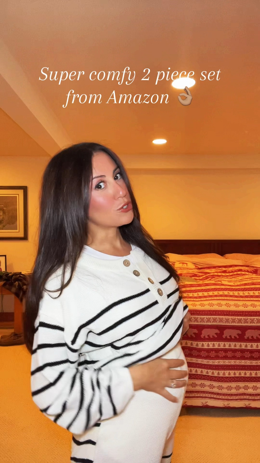 Super comfy Amazon 2 Piece set👌🏽

#pregnancy #2pieceset #workfromhomeoutfit #comfyoutfit #pregnancyoutfit #ootd #amazonfind #amazonfashion #fashion #style #outfitideas

#LTKSeasonal #LTKStyleTip #LTKFindsUnder50