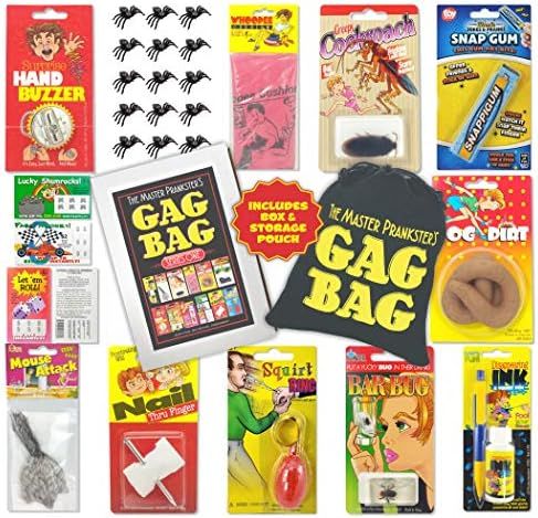 TASS The Master Prankster's Gag Bag Series One Prank Kit, Box, Pack, Gift, Set Funny Classic & New N | Amazon (US)