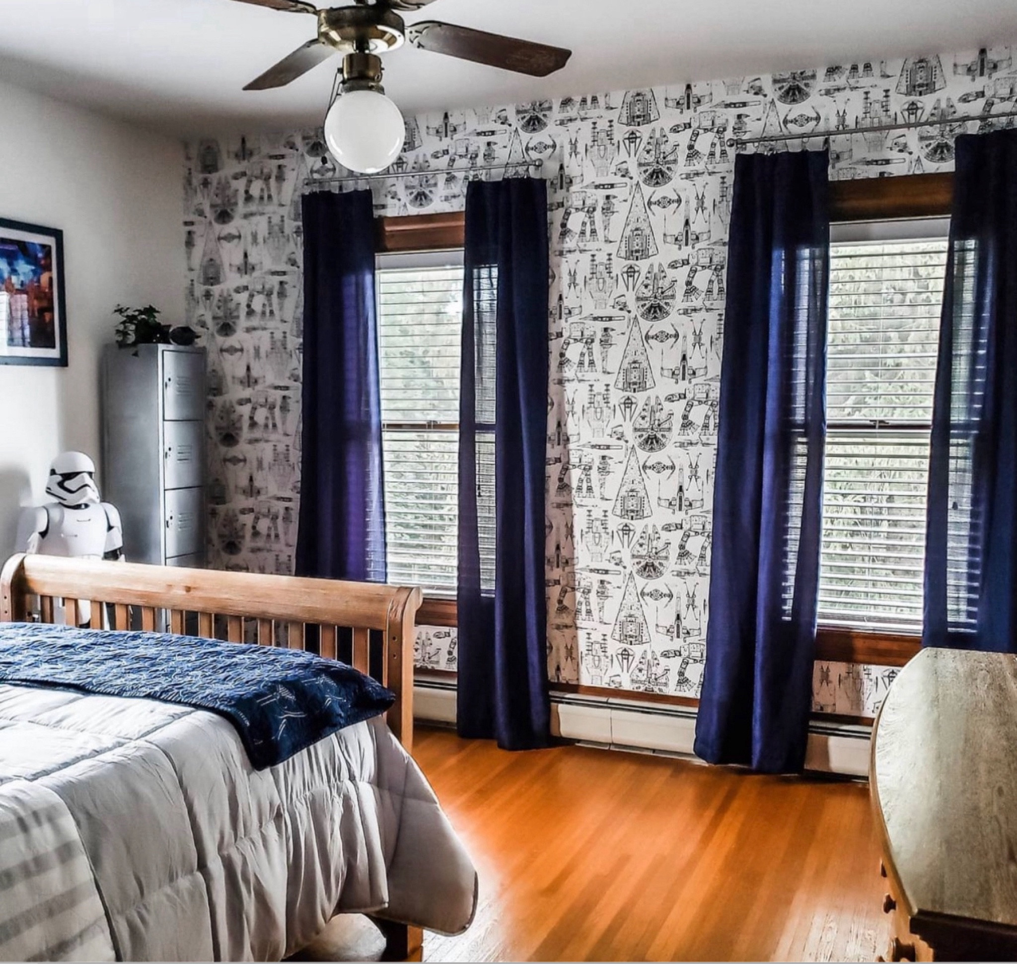 The best peel and stick wallpaper for a Star Wars fan! 

#LTKKids #LTKFindsUnder50 #LTKHome