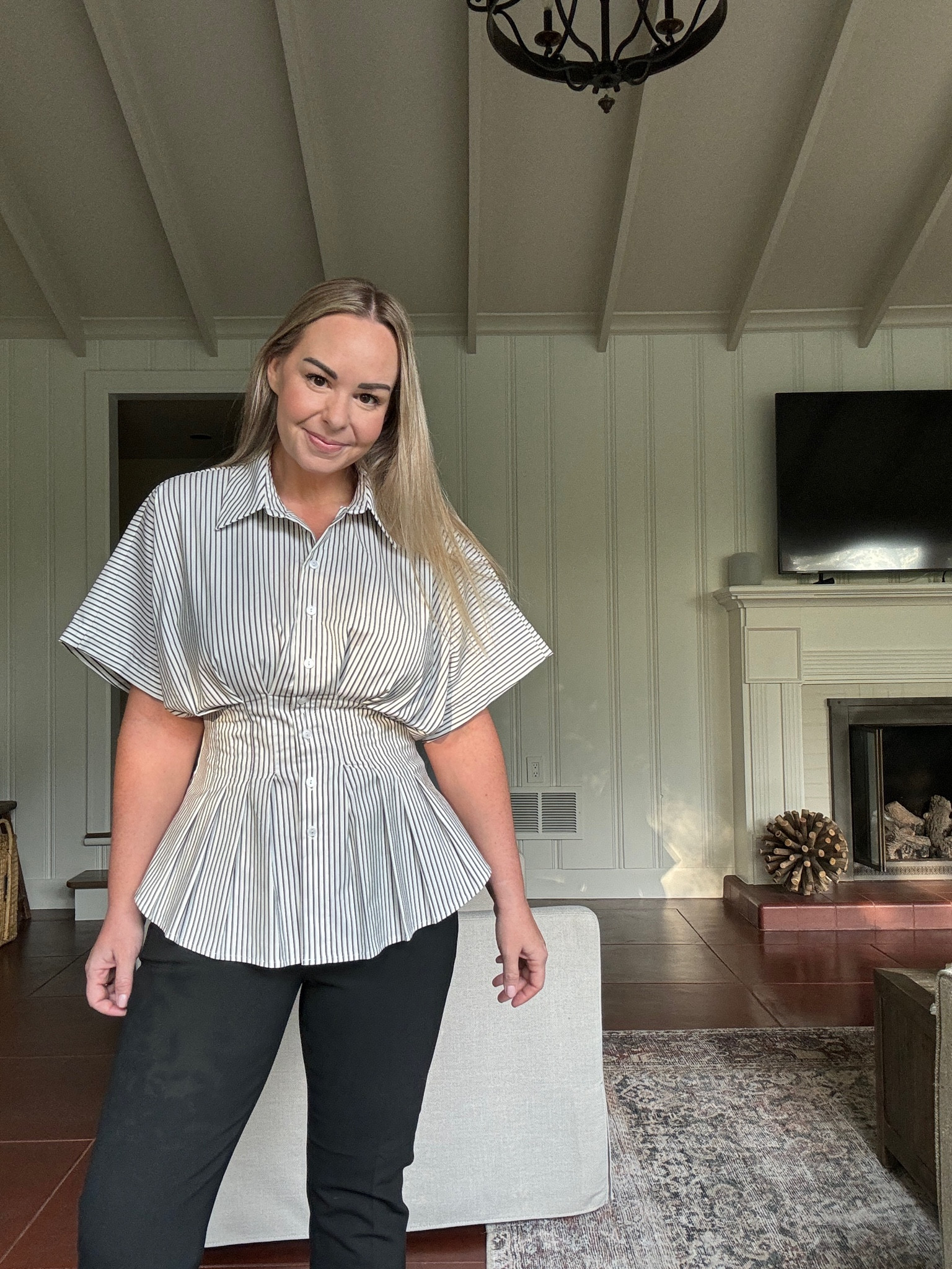 The sweetest most flattering top! 