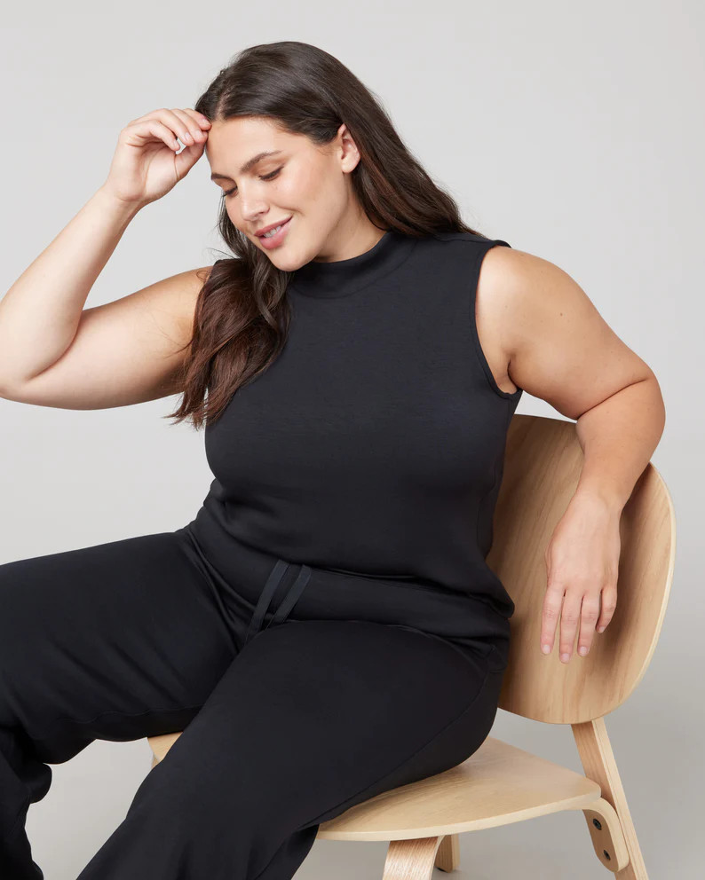 AirEssentials Mock Neck Top | Spanx Canada