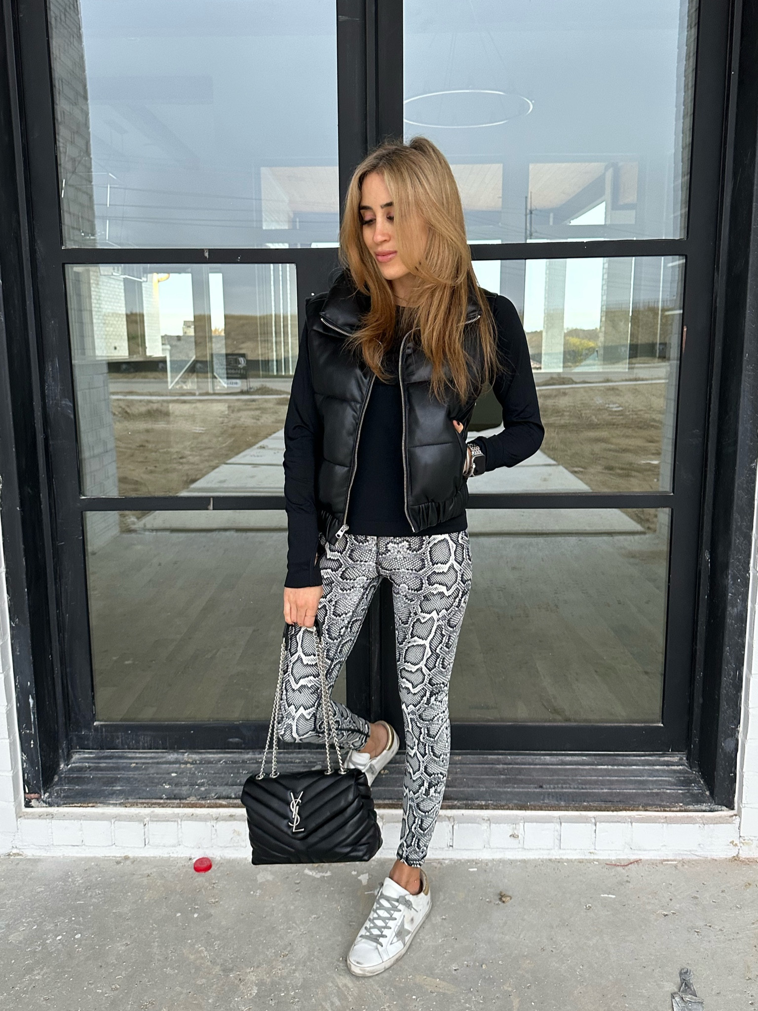 Amazon leggings size xxs, black puffer vest  size xxs 

#LTKunder50 #LTKsalealert #LTKunder100