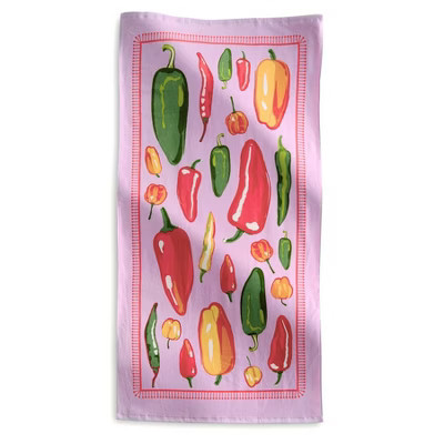 Vera Bradley Women's Outlet Cotton Looped Terry Essential Beach Towel Spice It Up | Target