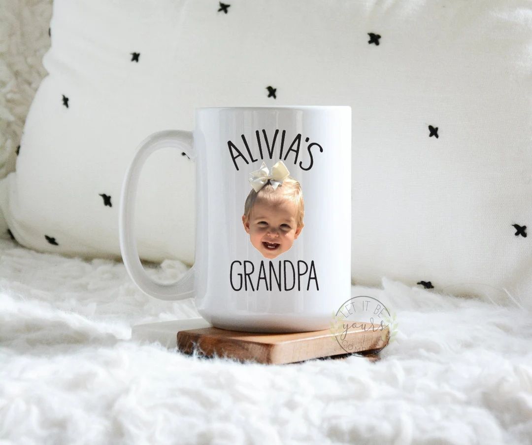 Personalized Grandparent Gift Baby Photo Gift Christmas - Etsy | Etsy (US)