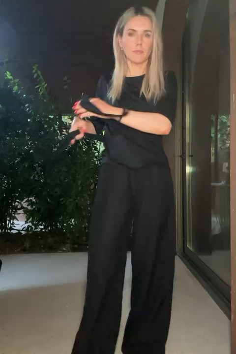 Massimo Dutti Black T-shirt, Arket Black Linen Trousers, Brown Sandals, Celine Black Sunglasses, Pat McGrath Colour Balm, Minimalist Outfit, Summer Outfit, Monochrome 

#LTKstyletip #LTKuk #LTKsummer