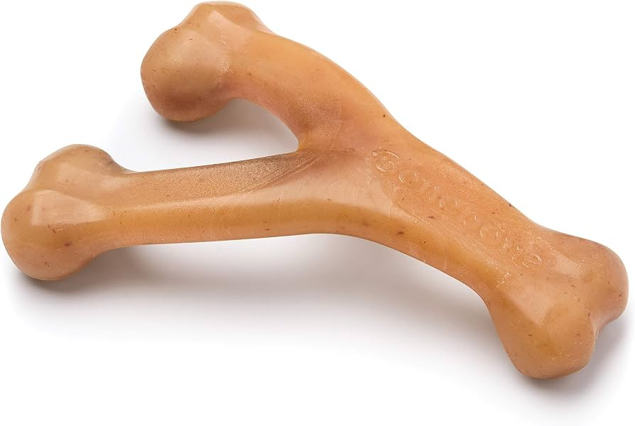 Benebone Wishbone Durable Dog Chew Toy for Aggressive Chewers, Real Chicken, Made in USA, Medium | Amazon (US)