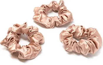 3-Pack Silk Scrunchies | Nordstrom