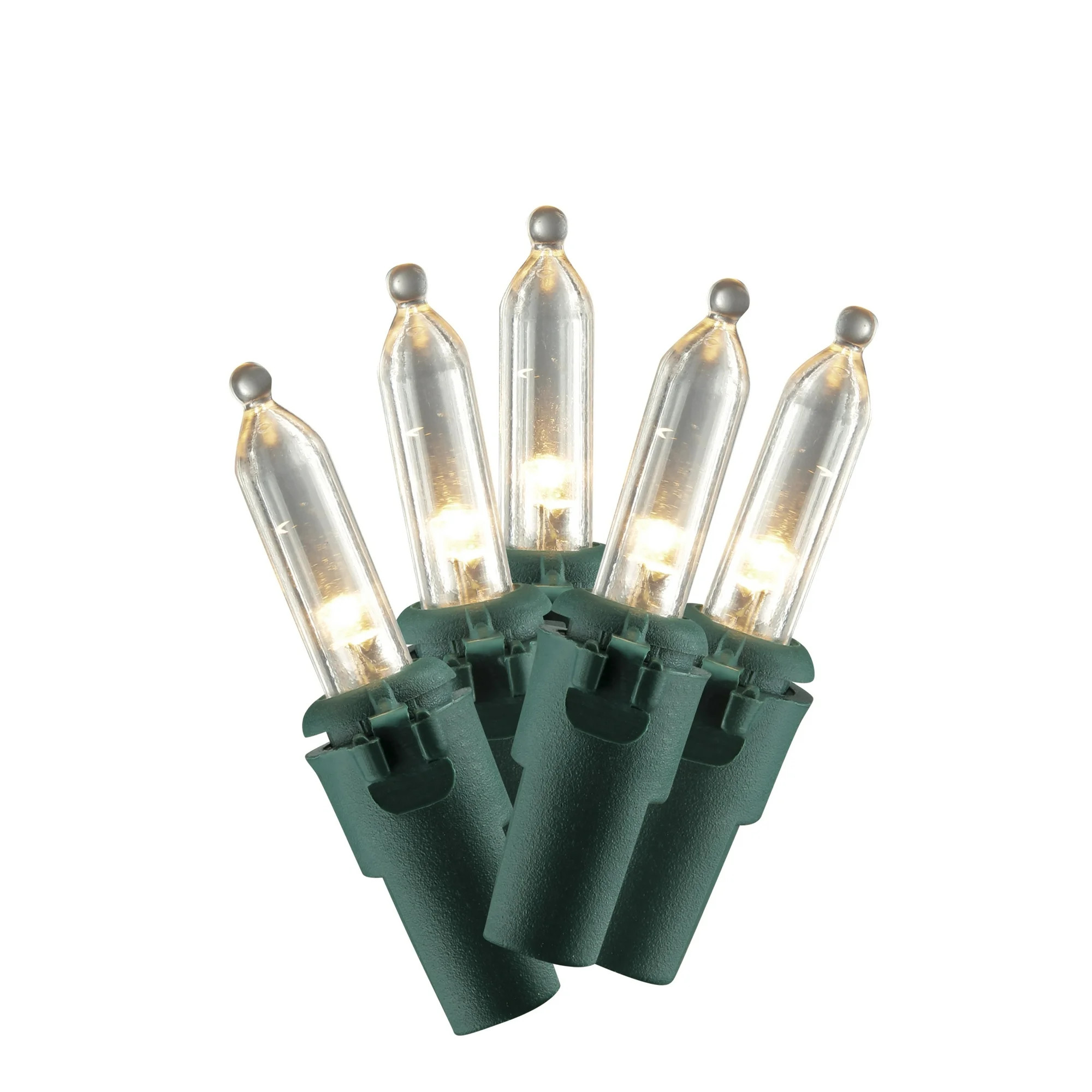 Indoor/Outdoor 300-Count LED Mini Christmas String Lights, Warm White, 62.3', by Holiday Time | Walmart (US)