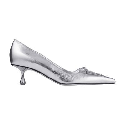 Scarlett 50 silver-tone pumps | 24S US