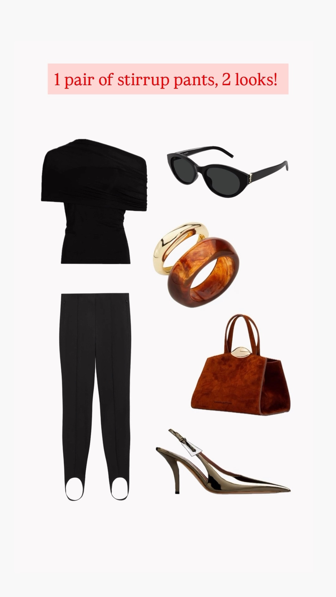Stirrup pants are a must for fall, and here’s how I’mm be wearing them for both night and day! Everything here is now included in the @Saks Friends & Family sale - on now. #Saks #SaksPartner. 

Which do you prefer, the night or day look?

#LTKSaleAlert #LTKFallSale #LTKSeasonal