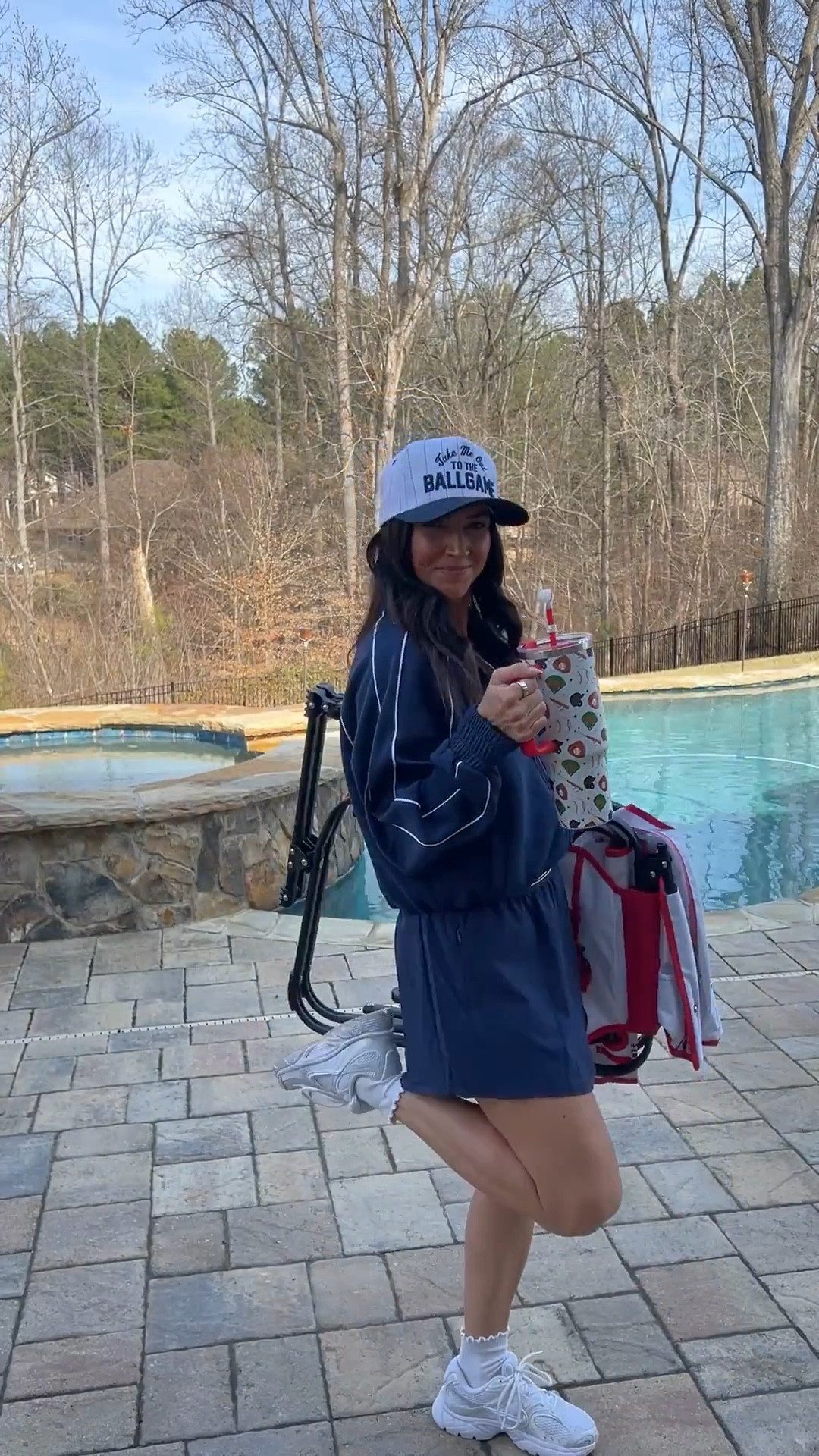 Baseball mom outfit of the game! This skort and matching jacket is such an amazing look for less! Comes in more colors. Wearing a small in the skort and an XS jacket.


#LTKmomlife #LTKPetite