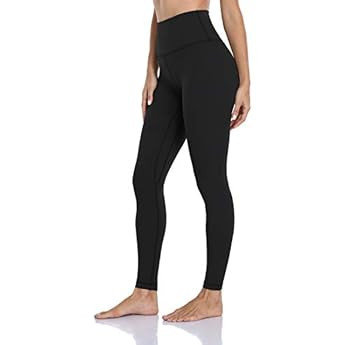 Colorfulkoala Women's High Waisted Yoga Pants 7/8 Length Leggings with Pockets | Amazon (US)