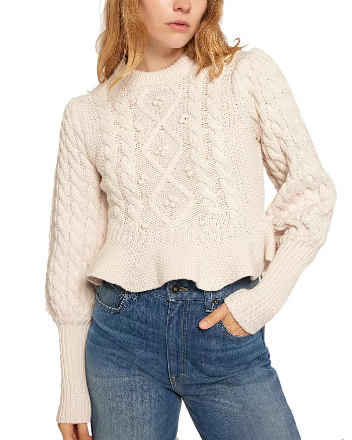 Edita Wool Peplum Sweater | Bloomingdale's (US)