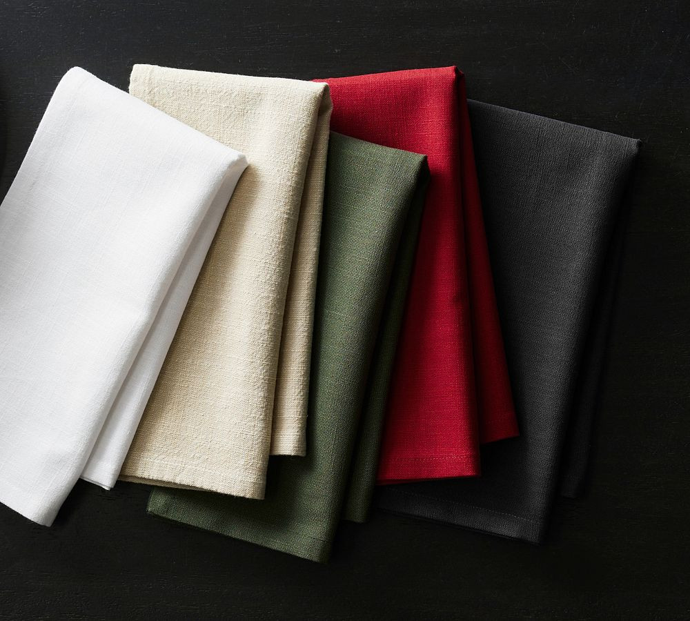 Everyday Organic Cotton Napkins - Set of 4 | Pottery Barn (US)