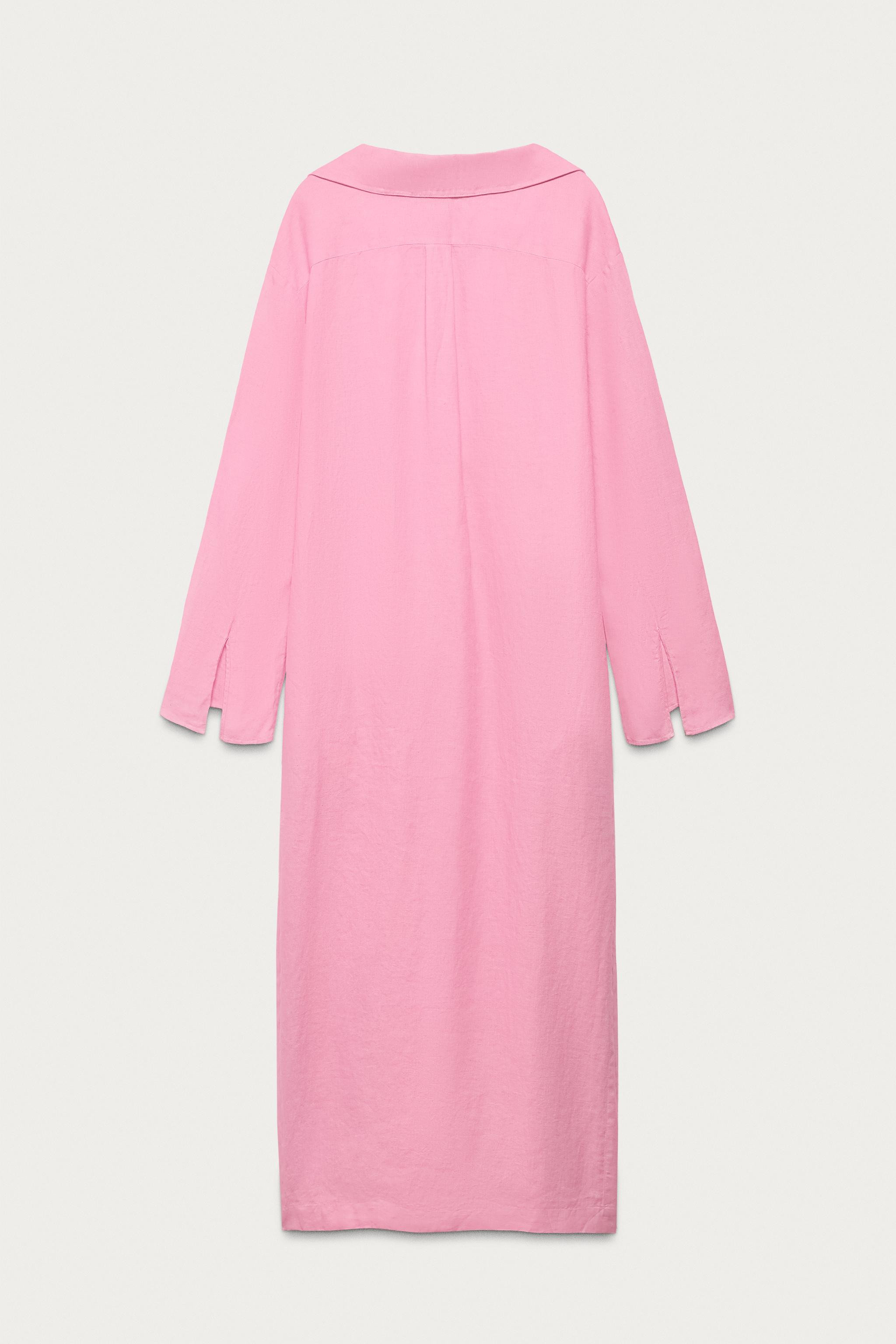 100% LINEN TUNIC DRESS MARISA BERENSON X ZARA | Zara UK