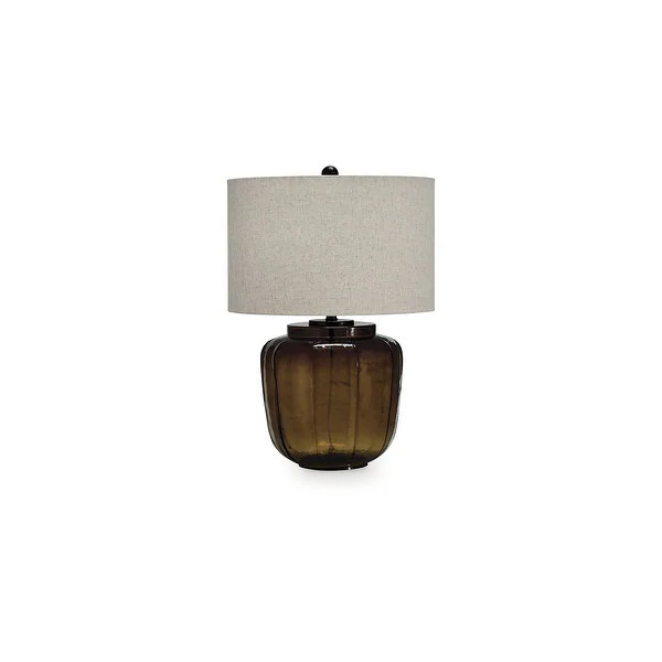 Signature Design by Ashley Bainmore Brown Table Lamp - 19" W x 19" D x 28" H | Bed Bath & Beyond