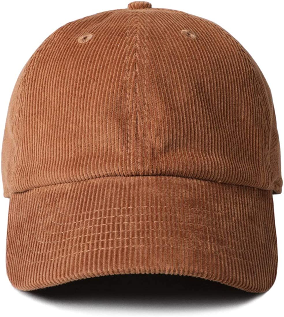 MIRMARU Classic Corduroy Cotton Baseball Caps Vintage Low Profile Dad Hat with Adjustable Strap with | Amazon (US)