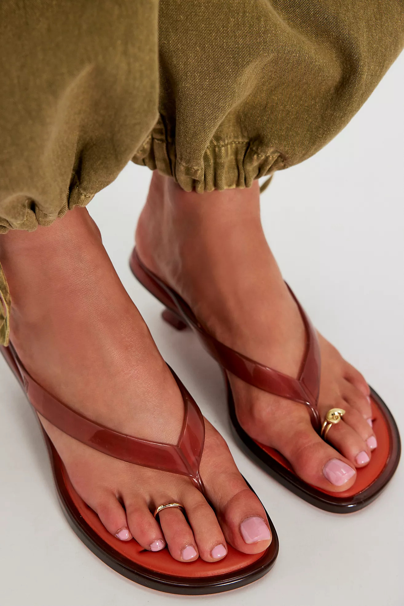 Melissa Flip Flop Kitten Heels | Free People (Global - UK&FR Excluded)