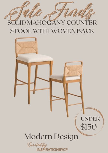 SOLID WOOD COUNTER STOOLS ON SALE!
Affordable furniture, kitchen finds, solid wood chairs, island chairs, woven chairs, on salee

#LTKHome #LTKSaleAlert