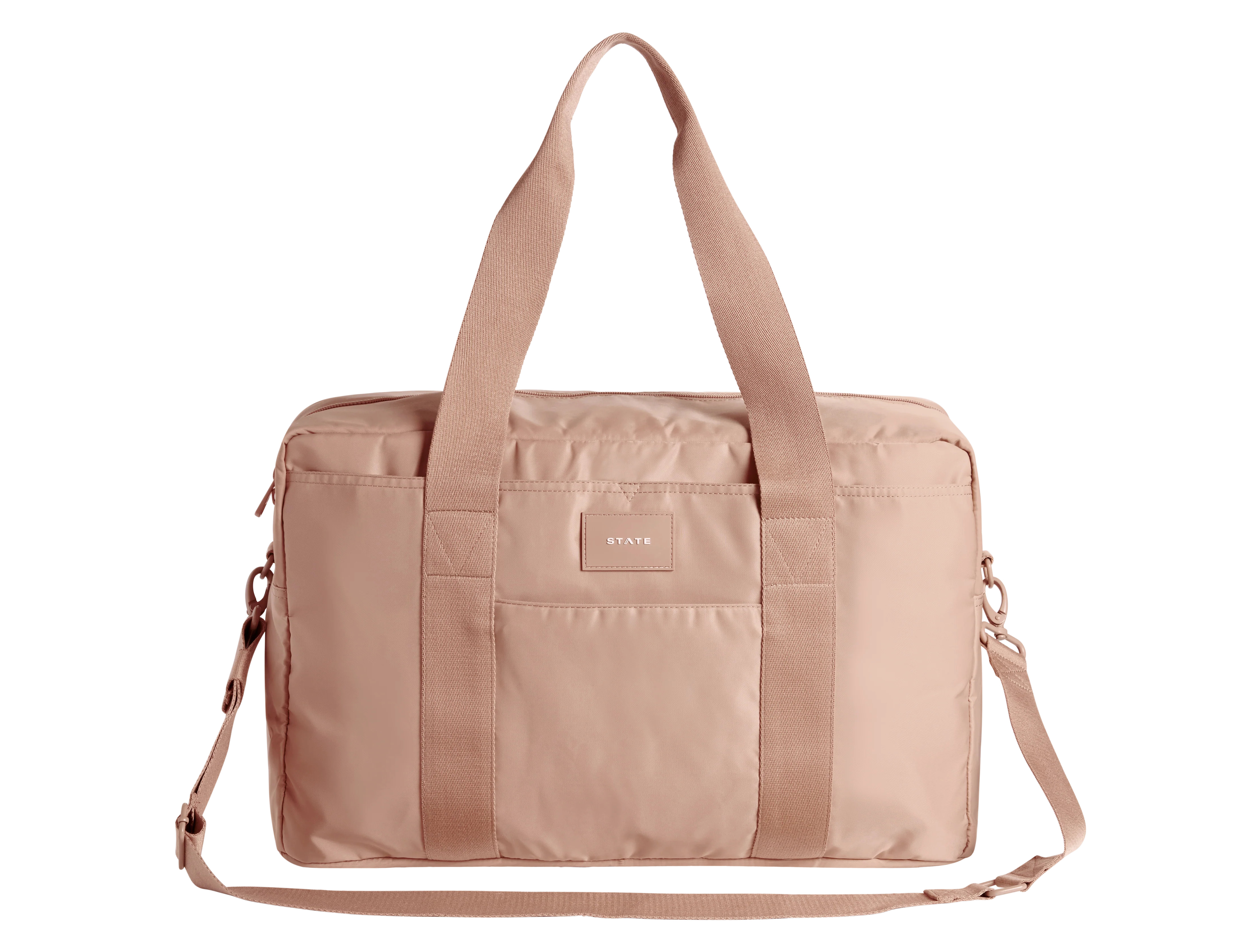 STATE Bags | Wellington Weekender Nylon Latte | STATE Bags
