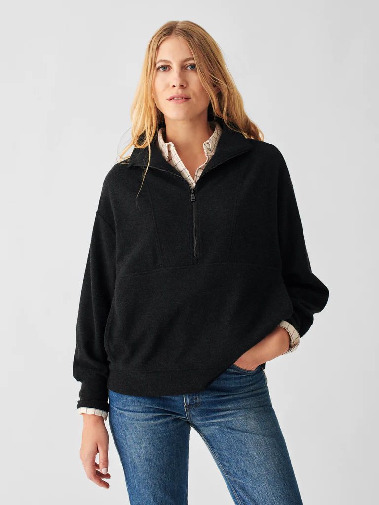 Legend™ Lounge Half Zip Sweatshirt | Faherty