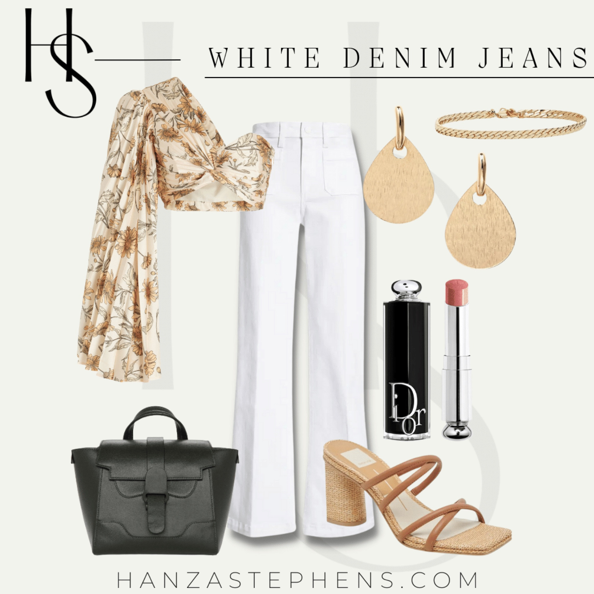 The Top: I just couldn't resist this blousy one shouldered top! What a stunning neutral to style all the way into the fall.

The Bag: This structured bag is perfect for mixing and matching all year long. It could even be brought to work!

The Accessories: Three cheers for affordable, high quality accessories (especially this wheat chain bracelet)! Buy together or separate - only $25 each! (Shop the bracelet here or the earrings here)! 


#LTKfit #LTKunder50 #LTKstyletip