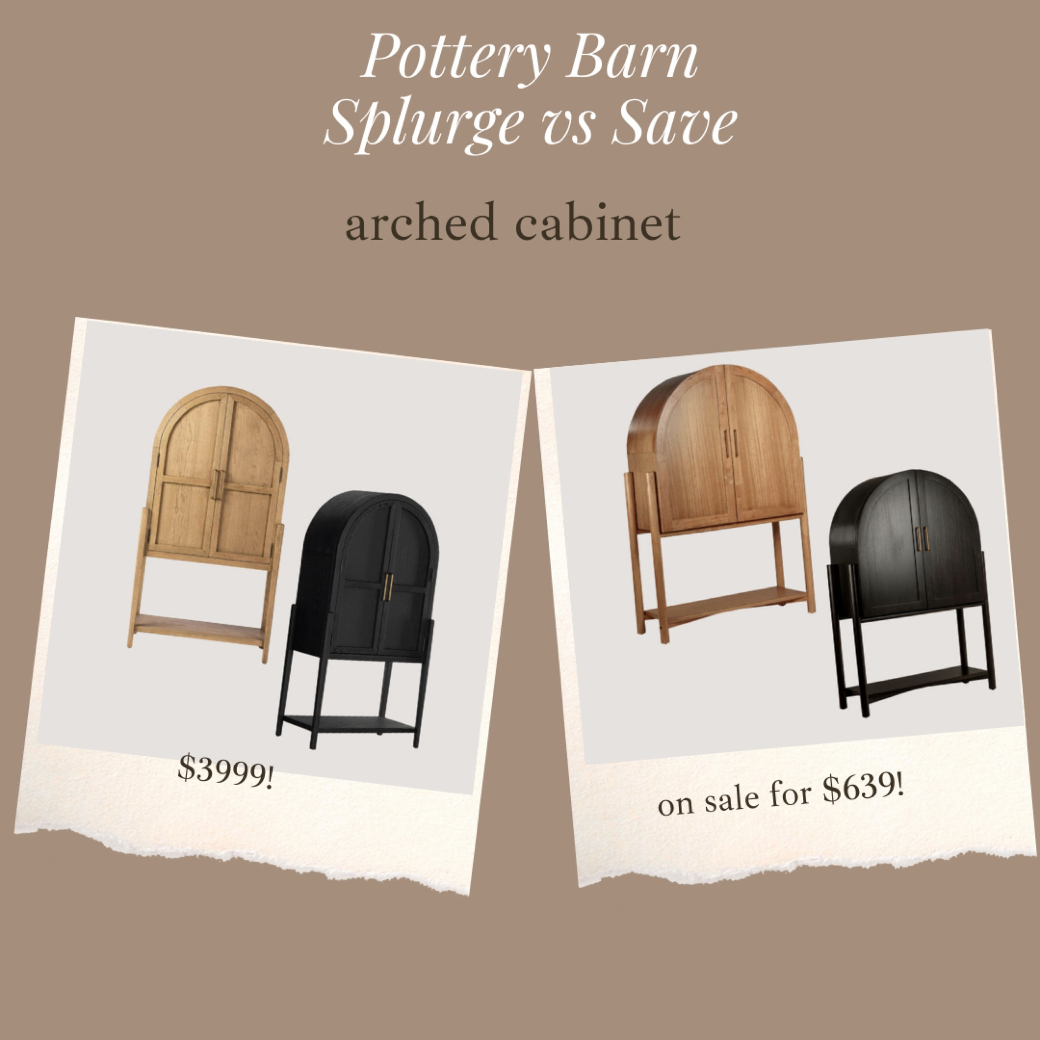 Brand new arched cabinet!!! Reminds me so much of this $4000 pottery barn cabinet 😍😍🤯 best price I’ve ever found for this style!!

#LTKHome #LTKSaleAlert #LTKStyleTip