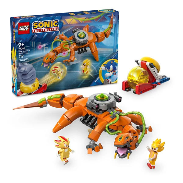 LEGO Sonic The Hedgehog Super Shadow vs. Biolizard 77003 Building Set | Scheels