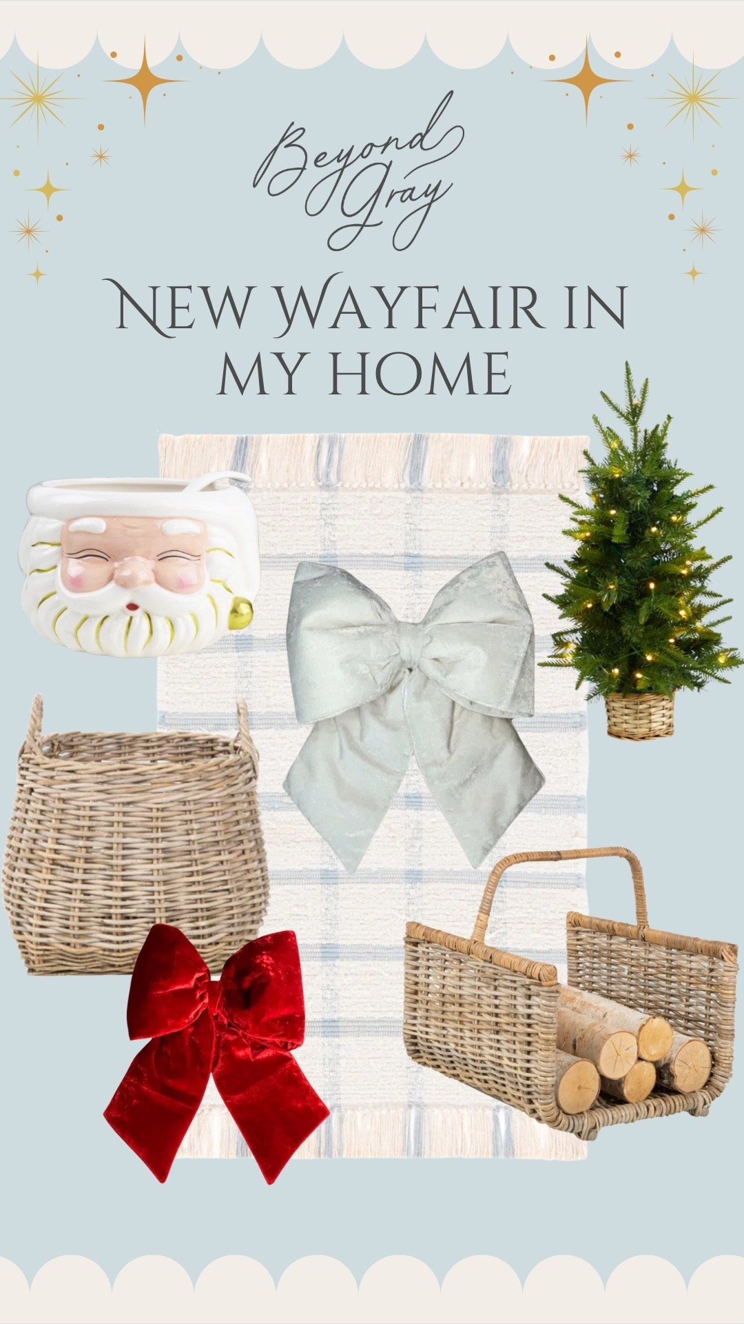 Slowly but surely turning our home into holiday mode! These new pieces from @wayfair helped me set the tone for the season - cozy, festive, and full of little moments that make home feel magical. #wintheseason #ad #wayfairpartner #wayfair 

#LTKSeasonal #LTKHome #LTKHoliday