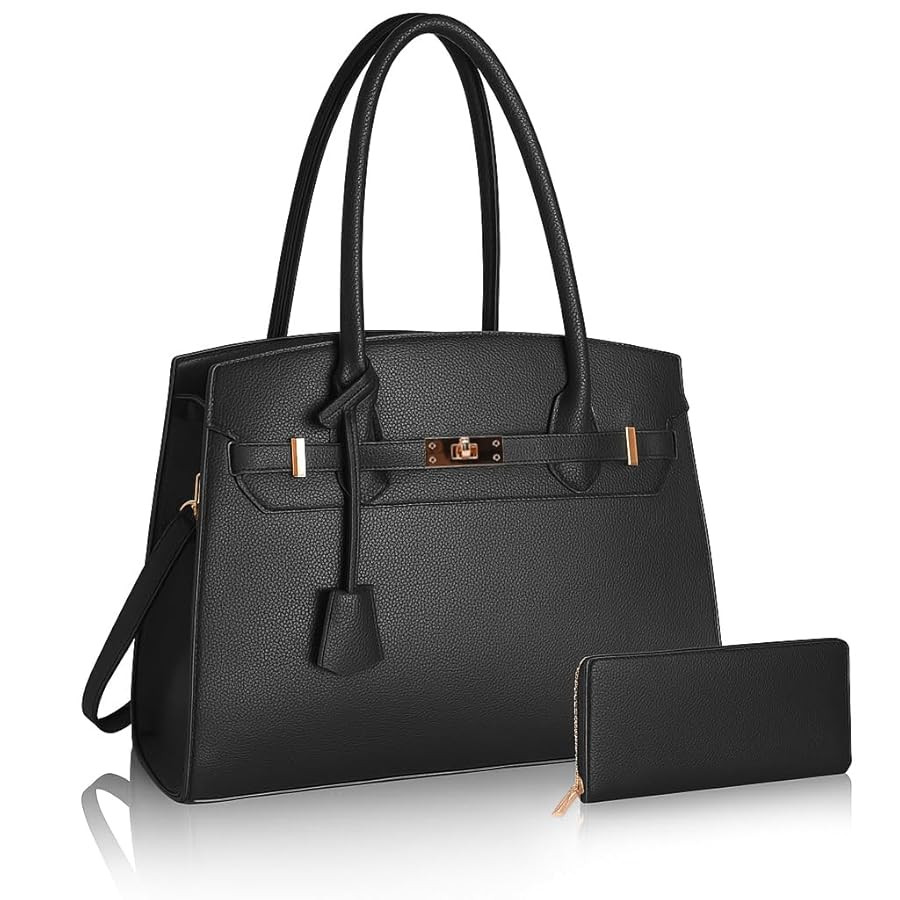 Designer Classic Top Handbags For women, Shoulder Purses For Ladies, Adjustable Strap Work Satche... | Amazon (US)