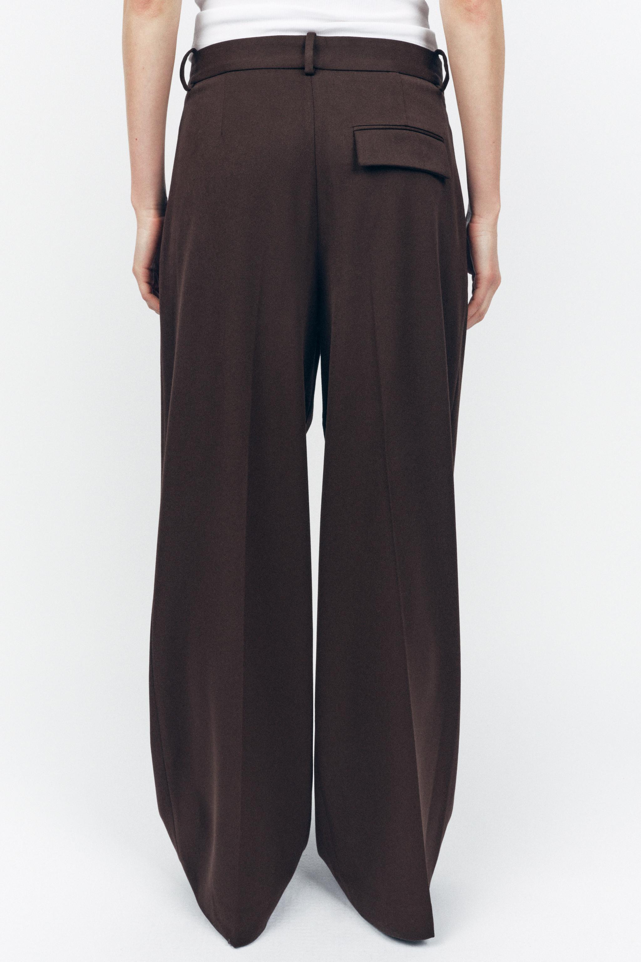 ZW COLLECTION DARTED TROUSERS | Zara UK