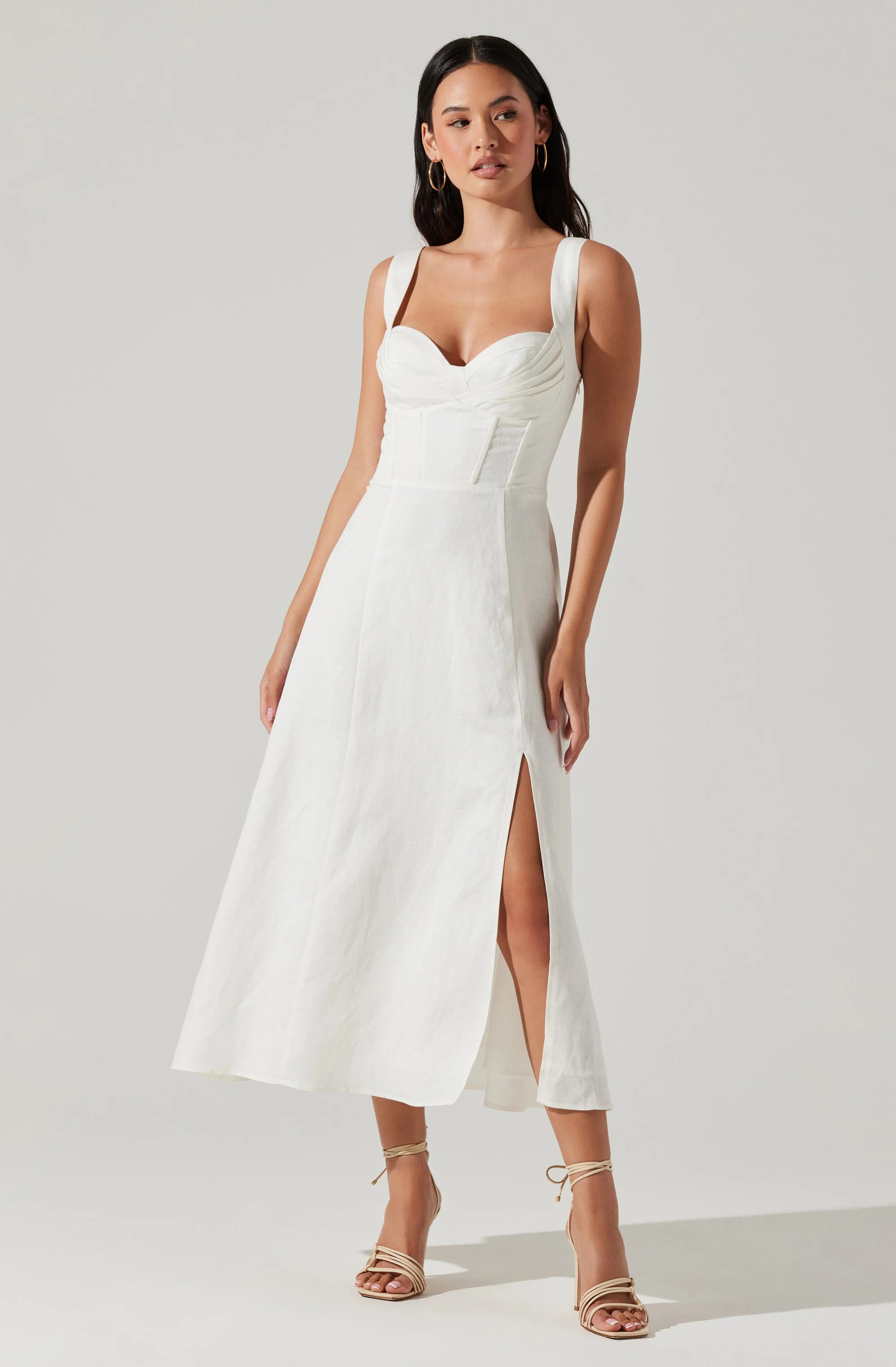 Estella Corset Midi Dress | ASTR The Label (US)