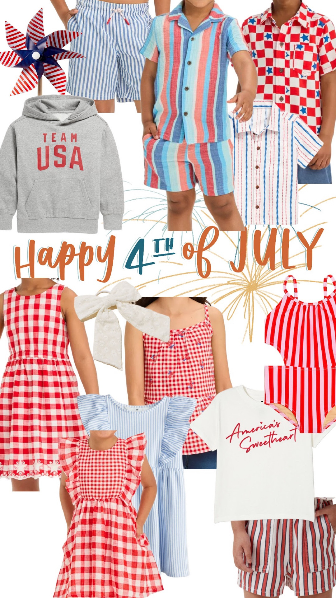 Festive 4th of July Outfits for Kids

